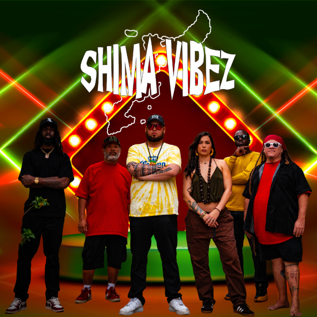Shima Vibez promotional band artwork
